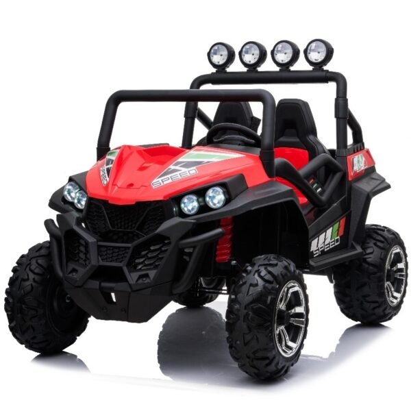 Red 24V Beach Ride On Buggy