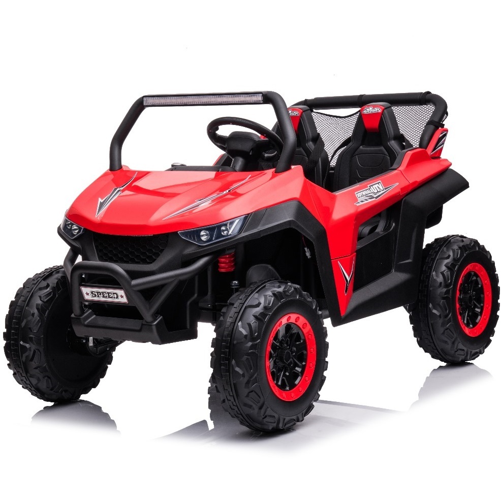 Red 12V Beach Rambler Ride-On Buggy: Where Adventure Meets Safety