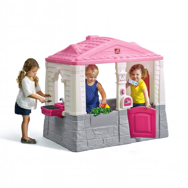 Pink Neat and Tidy Cottage Cubby Playhouse