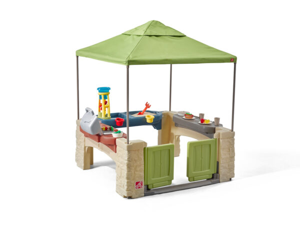 All Around Playtime Patio with Canopy – The Ultimate Backyard Fun for Kids!