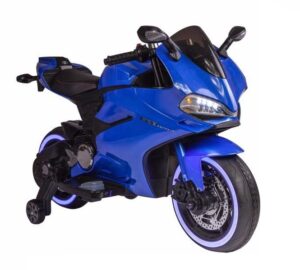 Blue 12V Ducati Ride on Motorbike