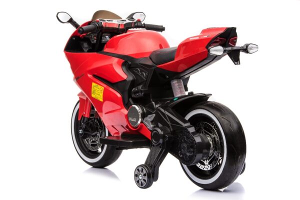 Red 12V Ducati Ride On Motorbike - Image 2