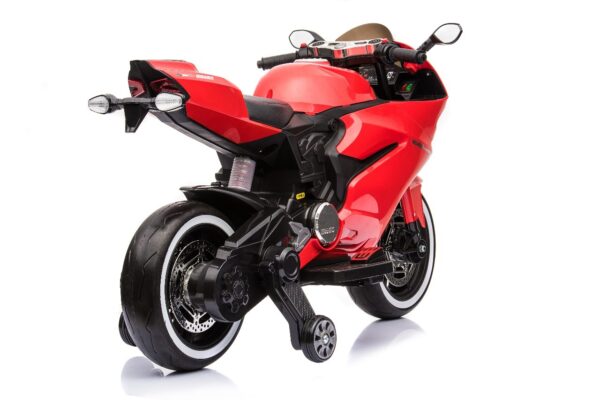 Red 12V Ducati Ride On Motorbike - Image 4