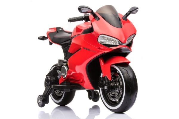 Red 12V Ducati Ride On Motorbike - Image 5