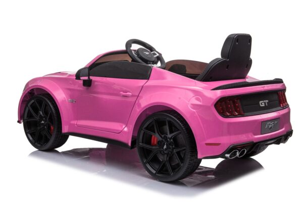 Pink Mustang 12v Ride on car - Image 3