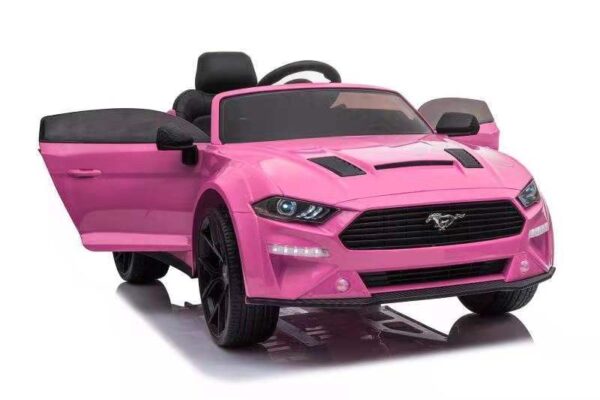 Pink Mustang 12v Ride on car - Image 10