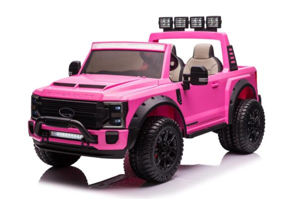 Pink 24v Ford Super Duty Ride On Car - Image 3