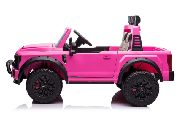 Pink 24v Ford Super Duty Ride On Car - Image 4