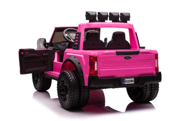 Pink 24v Ford Super Duty Ride On Car - Image 5