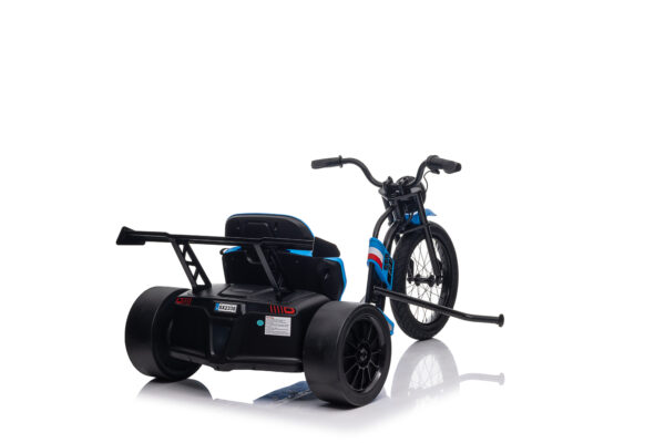 Blue 24V Drift Ride on Tricycle - Image 5