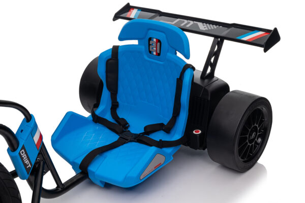 Blue 24V Drift Ride on Tricycle - Image 8