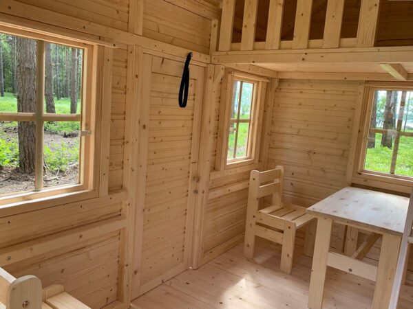 Wooden Playhouse Natural Wonder 6x8 - Image 13