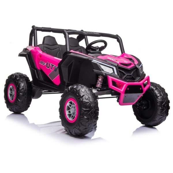 Pink 24V Beach Infinity Ride On buggy