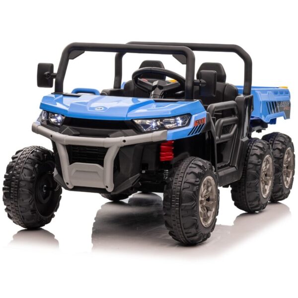 24V Ride-On Construction Truck Blue