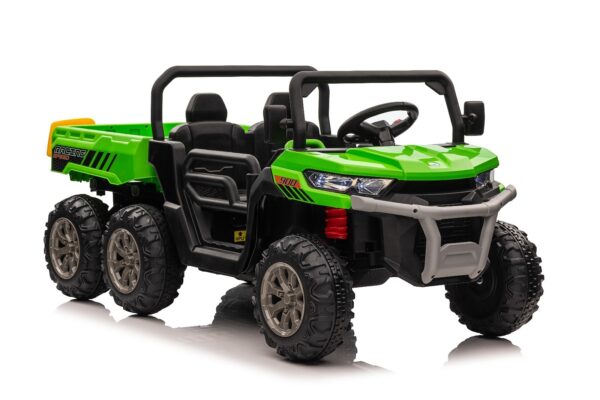 Green 24V Ride On Construction Truck - Image 11