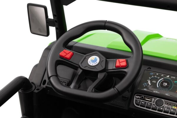 Green 24V Ride On Construction Truck - Image 6