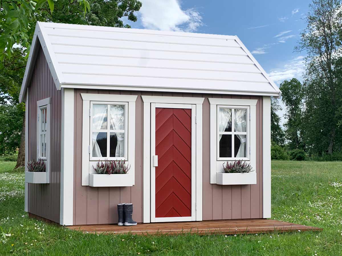 Wooden Playhouse Plum 6x8 - Image 5