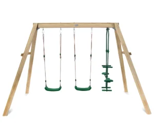 Forde Timber Swing Set: Backyard Fun for Little Thrill Seekers